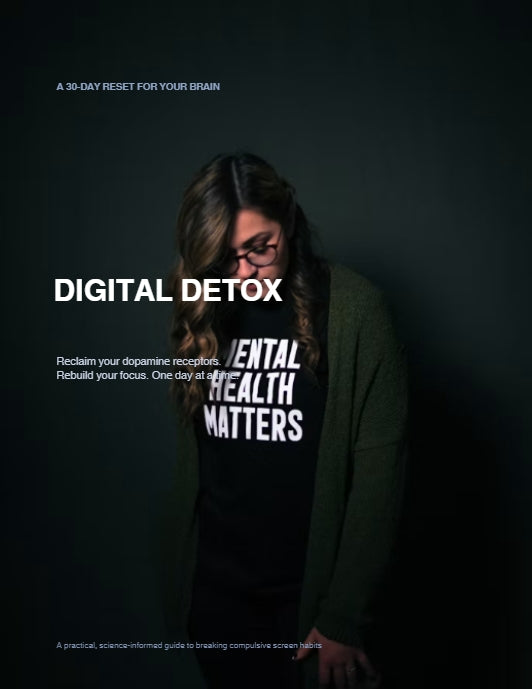 **Digital Detox** Reset Your Brain — 30 Days to Sharper Focus and Balanced Dopamine